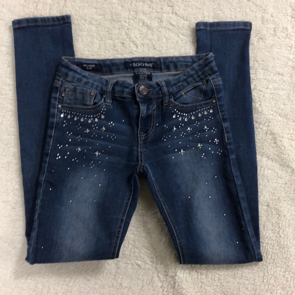 Girls’ Vigoss rhinestoned jeans